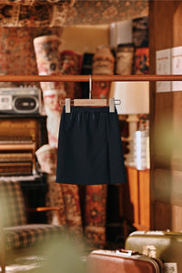 The Akar Kita Babies Folded Skirt - Navy