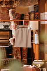 The Akar Kita Babies Folded Skirt - Nude