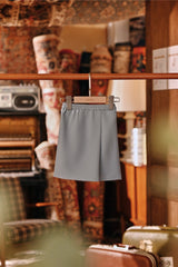 The Akar Kita Babies Folded Skirt - Silver Blue