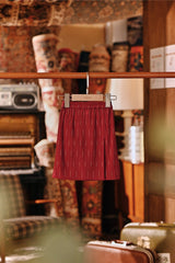 The Akar Kita Babies Folded Skirt - Ruby Harvest