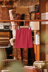 The Akar Kita Babies Folded Skirt - Magenta