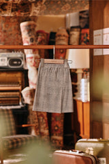 The Akar Kita Babies Folded Skirt - Nature Linen