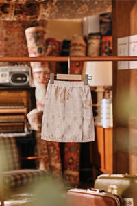 The Akar Kita Babies Jacquard Skirt - Crystal Glow