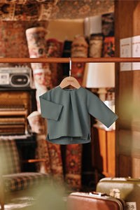 The Akar Kita Babies Kurung Top - Pine Green