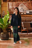 The Akar Kita Kebaya Top - Navy