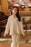 The Akar Kita Kebaya Top - Sea Mist