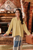 The Akar Kita Kebaya Top - Mellow Yellow