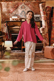 The Akar Kita Kebaya Top - Magenta