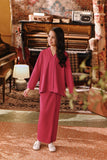 The Akar Kita Kebaya Top - Magenta