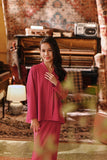 The Akar Kita Kebaya Top - Magenta