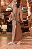 The Akar Kita Folded Skirt - Mahogany Rose