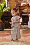 The Akar Kita Babies Folded Skirt - Nature Linen