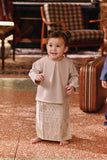 The Akar Kita Babies Jacquard Skirt - Creme Glow