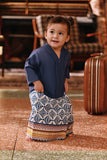 The Akar Kita Babies Kebaya Top - England Blue