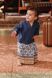 The Akar Kita Babies Kebaya Top - England Blue