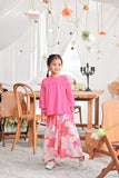 The Mimpian Doll Blouse - Fuchsia Pink