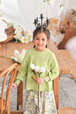 The Mimpian Doll Blouse - Tea Green