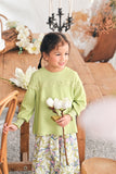 The Mimpian Doll Blouse - Tea Green