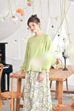 The Mimpian Women Doll Blouse - Tea Green