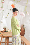 The Mimpian Women Doll Blouse - Tea Green