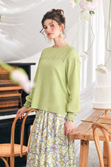 The Mimpian Women Doll Blouse - Tea Green