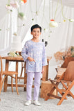 The Mimpian 3/4 Sleeve Kurta - Mystical