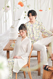 The Mimpian Men 3/4 Sleeve Kurta - Whimsy