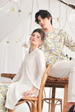 The Mimpian Men 3/4 Sleeve Kurta - Whimsy