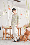 The Mimpian Men 3/4 Sleeve Kurta - Whimsy