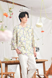 The Mimpian Men 3/4 Sleeve Kurta - Whimsy