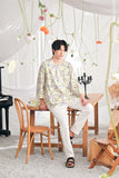 The Mimpian Men 3/4 Sleeve Kurta - Whimsy