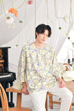 The Mimpian Men 3/4 Sleeve Kurta - Whimsy