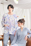 The Mimpian Women Kebarung Top - Light Pigeon Blue