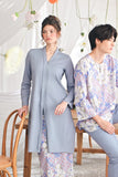 The Mimpian Women Kebarung Top - Light Pigeon Blue