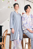 The Mimpian Women Kebarung Top - Light Pigeon Blue