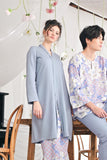 The Mimpian Women Kebarung Top - Light Pigeon Blue