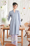 The Mimpian Women Kebarung Top - Light Pigeon Blue