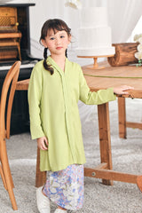 The Mimpian Kebarung Top - Tea Green