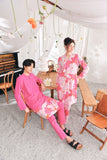 The Mimpian Men Kurta - Fuchsia Pink