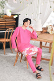 The Mimpian Men Kurta - Fuchsia Pink