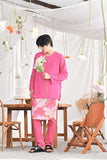 The Mimpian Men Kurta - Fuchsia Pink