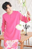 The Mimpian Men Kurta - Fuchsia Pink