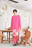 The Mimpian Men Kurta - Fuchsia Pink