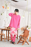 The Mimpian Men Kurta - Fuchsia Pink