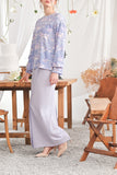 The Mimpian Women Buttons Skirt - Lilac