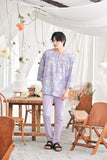 The Mimpian Men 3/4 Sleeve Kurta - Mystical