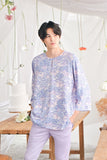 The Mimpian Men 3/4 Sleeve Kurta - Mystical