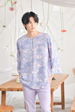 The Mimpian Men 3/4 Sleeve Kurta - Mystical