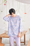 The Mimpian Men 3/4 Sleeve Kurta - Mystical