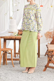 The Mimpian Women Buttons Skirt - Tea Green